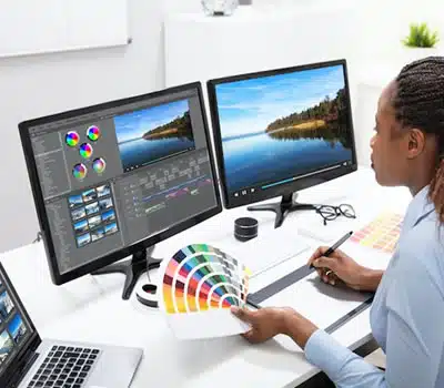 Painel de Cores dos Monitores Gamer 240 Hz