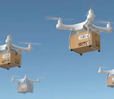 substituição dos motoboys por drones