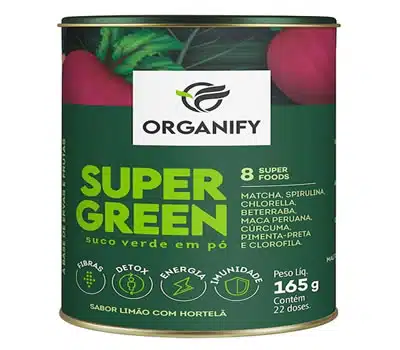 1 - Suco Verde em Pó Supergreen ORGANIFY