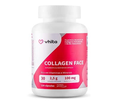 3 - Colágeno Verisol em Cápsulas Collagen Face VHITA