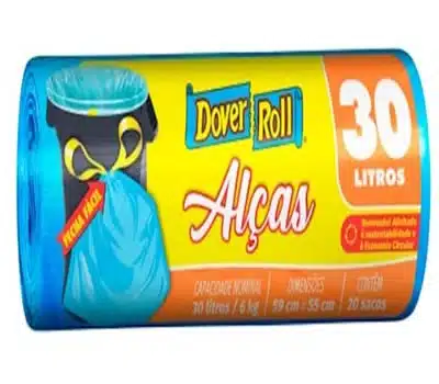 3 - Saco de Lixo com Alças DOVER-ROLL