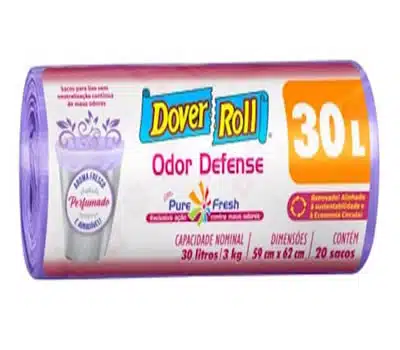 6 - Saco para Lixo Odor Defense DOVER-ROLL