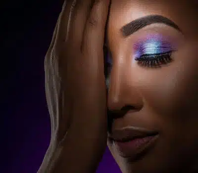 Cores Sombra com Glitter