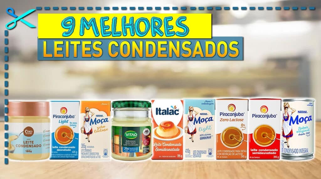 9 Melhores Leites Condensados - Cupom Mestre