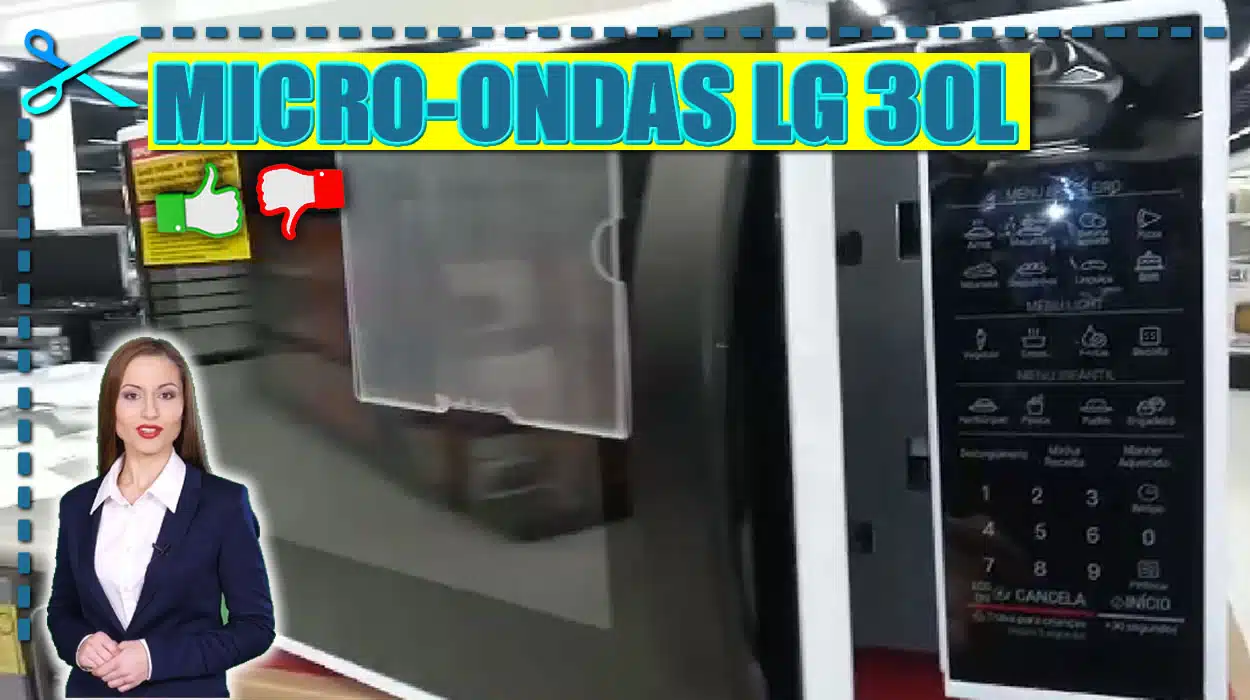 Micro-ondas LG 30L Branco