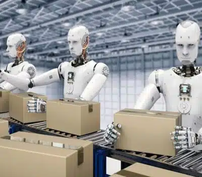 produção em massa Robôs Humanoides