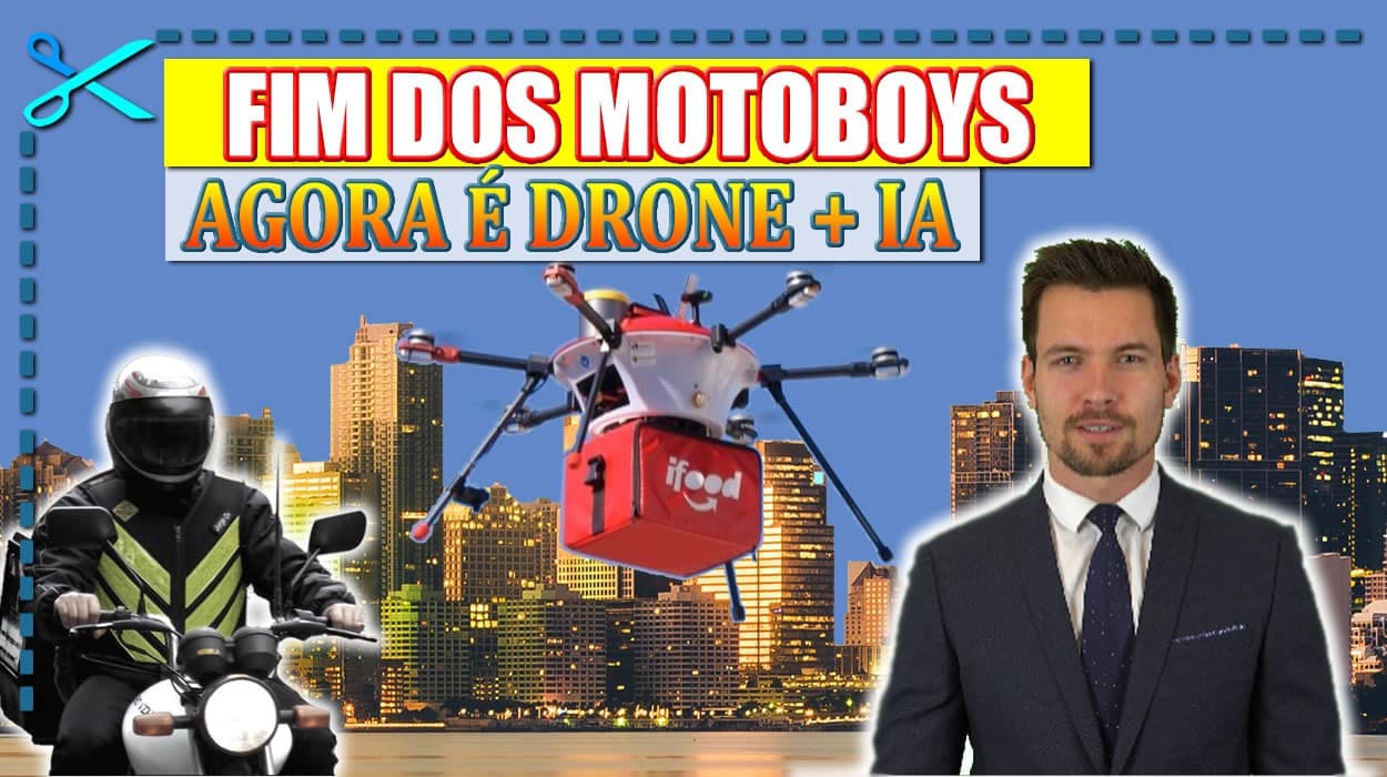 A Substituição dos Motoboys por Drones com Inteligência Artificial