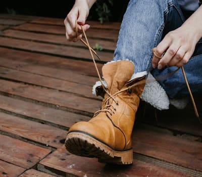 Material do Solado das Botas Femininas