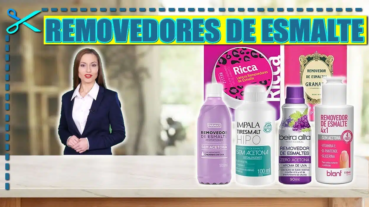 Melhores Removedores de Esmalte sem Acetona