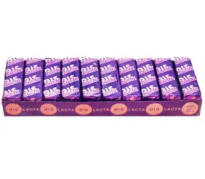 primeira caixa de chocolate BIS História do chocolate BIS da Lacta