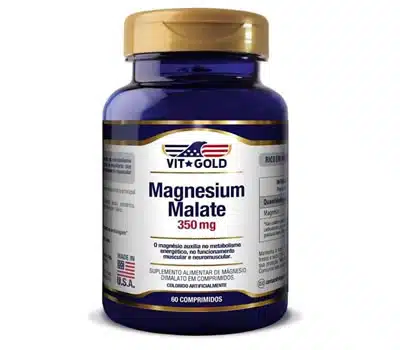 4 - Magnesio Dimalato 350mg 60 Comprimidos VIT GOLD