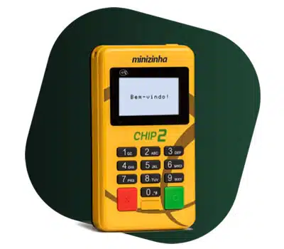3 - Maquininha de Cartão PAG SEGURO Minizinha Chip 3