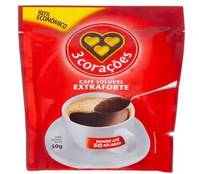 6 - Café Solúvel Extraforte 3 CORAÇÕES