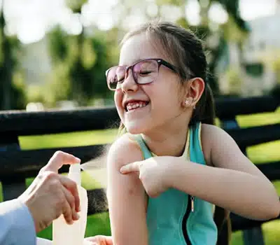 Idade Mínima Recomendada dos Repelentes