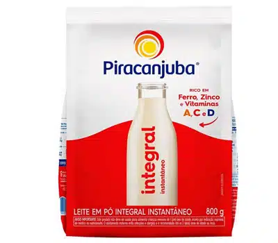4 - Leite em Pó Integral Instantâneo PIRACANJUBA