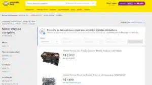 Preço pior motor de carro Ford Endura