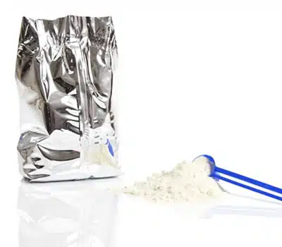 tipos de embalagem dos Leites em Pó integrais