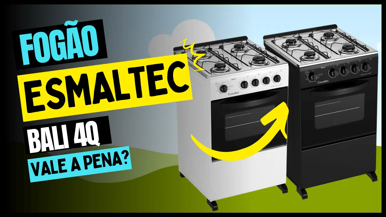 Fogão Esmaltec Bali 4Q