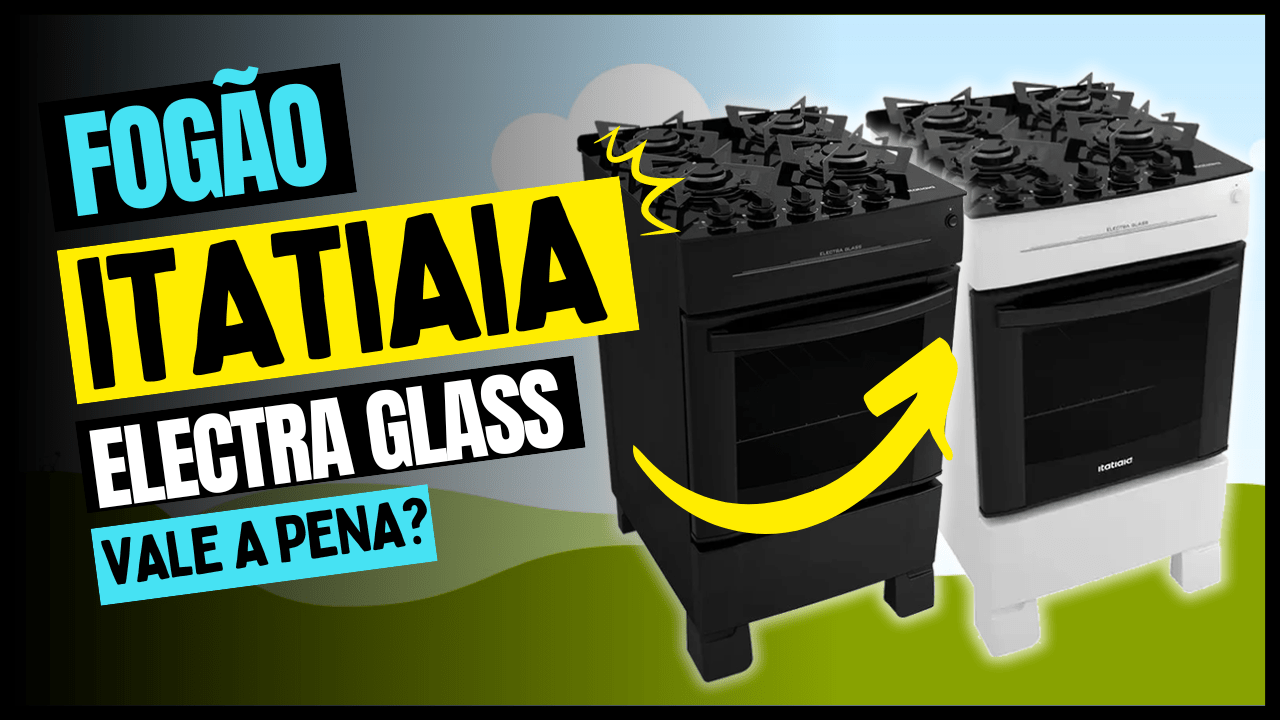Fogão Itatiaia Electra Glass 4 Bocas