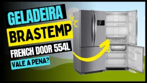 Geladeira Brastemp French Door 554 litros Inox