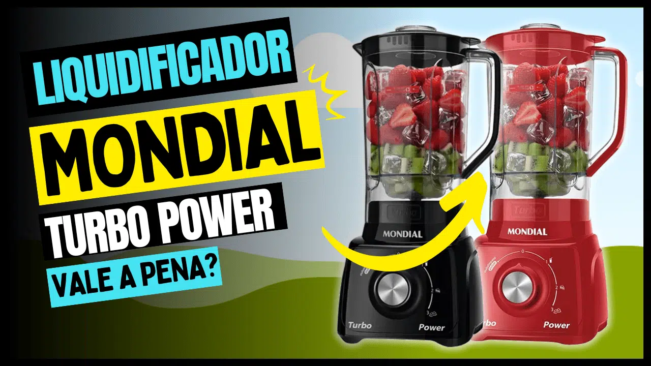 Liquidificador Mondial Turbo Power