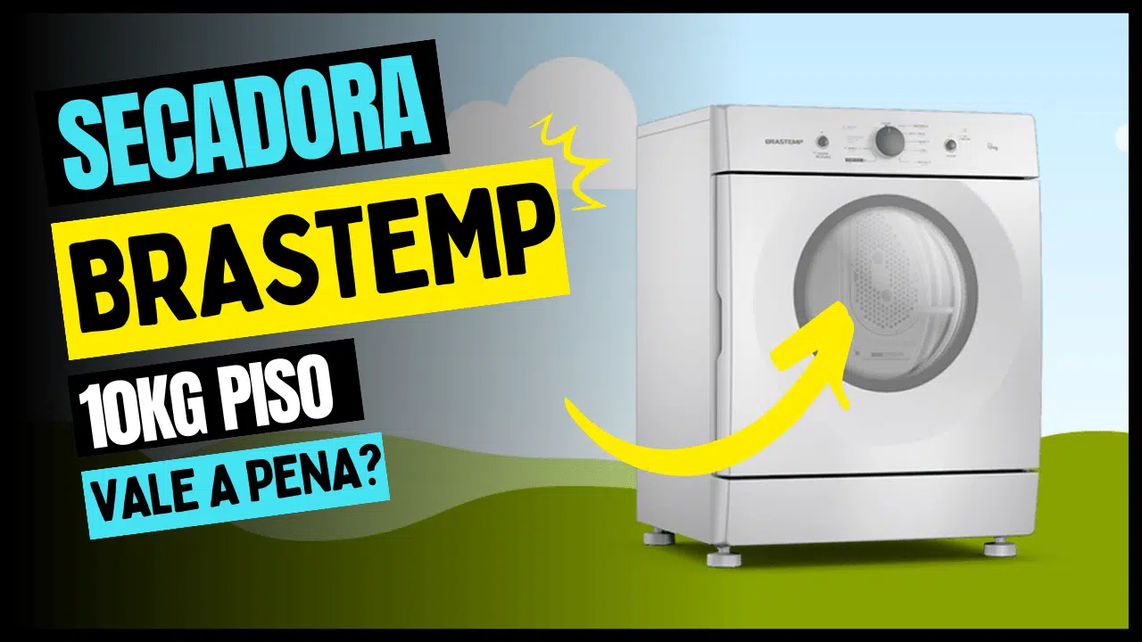 Secadora de Roupas Brastemp 10Kg Piso