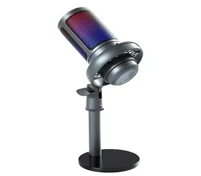 2 - Microfone Gamer LED RGB NANU SHOP