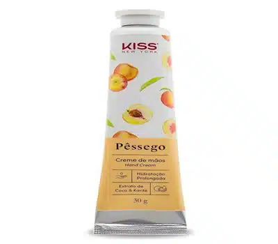 3 - Creme de Mãos Pêssego KISS NEW YORK