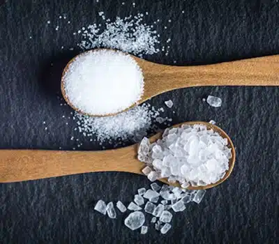 Diferença entre Sal Grosso e Sal Refinado