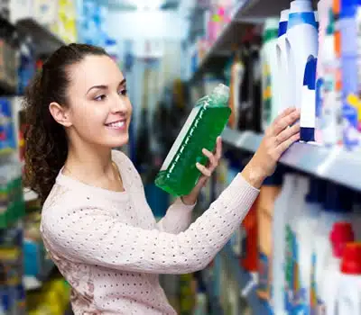 embalagem dos Alvejantes