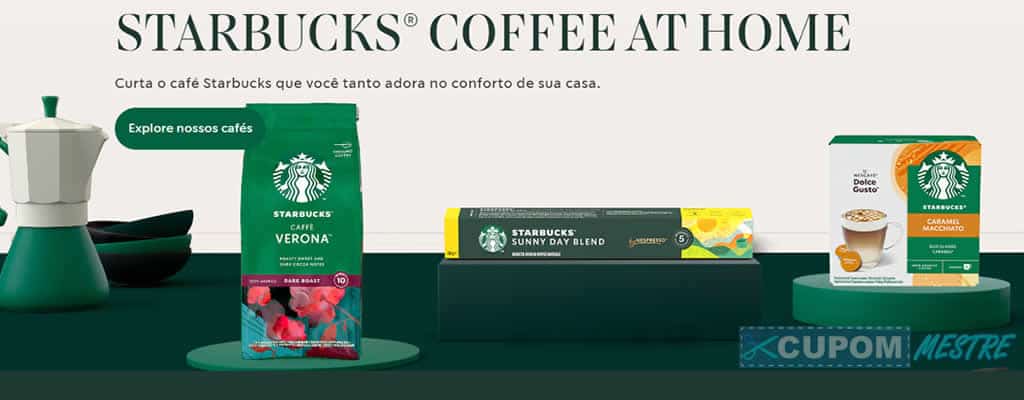 Starbucks at Home Banner