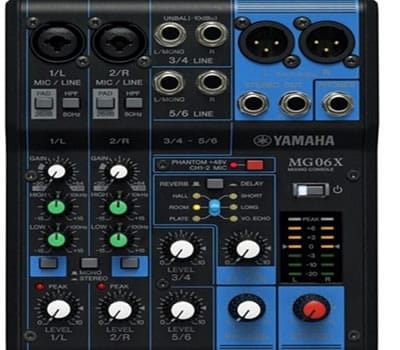 3 - Mesa de Som Mixing Console MG06X YAMAHA