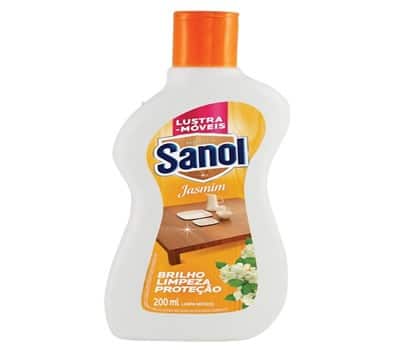 5 - Lustra Móveis Brilho Prático Jasmim SANOL