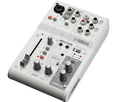 6 - Mesa de Som Live Streaming Mixer AG03MK2 YAMAHA