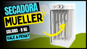 Secadora de Roupas Mueller Solaris 8kg