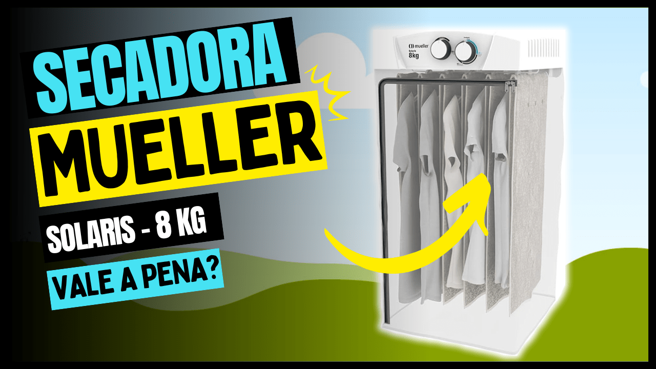 Secadora de Roupas Mueller Solaris 8kg