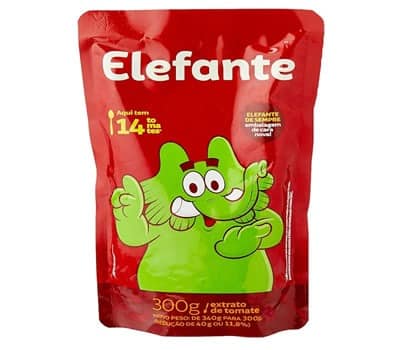 2 - Extrato de Tomate em Sachê ELEFANTE