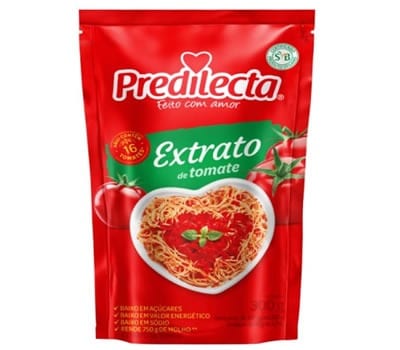 3 - Extrato de Tomate em Sachê PREDILECTA