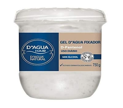 6 - Gel D’Água Fixador D'ÁGUA NATURAL COSMÉTICOS