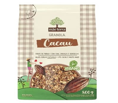 6 - Granola Cacau MÃE TERRA