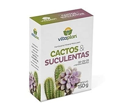 6 - Fertilizante Cactos e Suculentas VITAPLAN