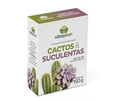 6 - Fertilizante Cactos e Suculentas VITAPLAN