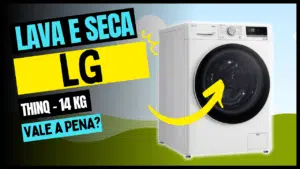 Lava e Seca LG Thinq 14Kg Branca