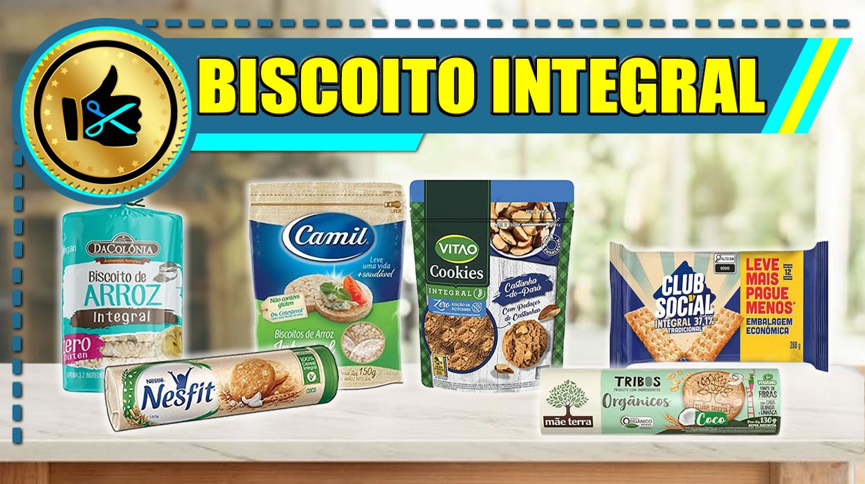 Melhores Biscoitos Integrais