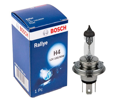 5 - Lâmpada H4 Rallye BOSCH