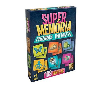 2 - GROW Jogo Supermemória Figuras Infantis