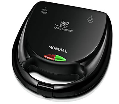 4 - MONDIAL Fast Grill e Sandwich S-12