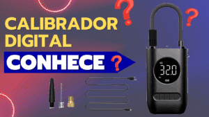 Bomba De Ar Calibrador Compressor Digital Portatil Mini Led