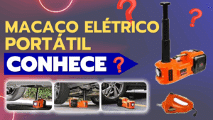 Macaco Elétrico Portátil para Carro