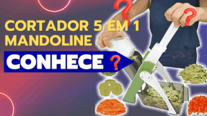 Cortador Multifuncional 5 em 1 Mandoline